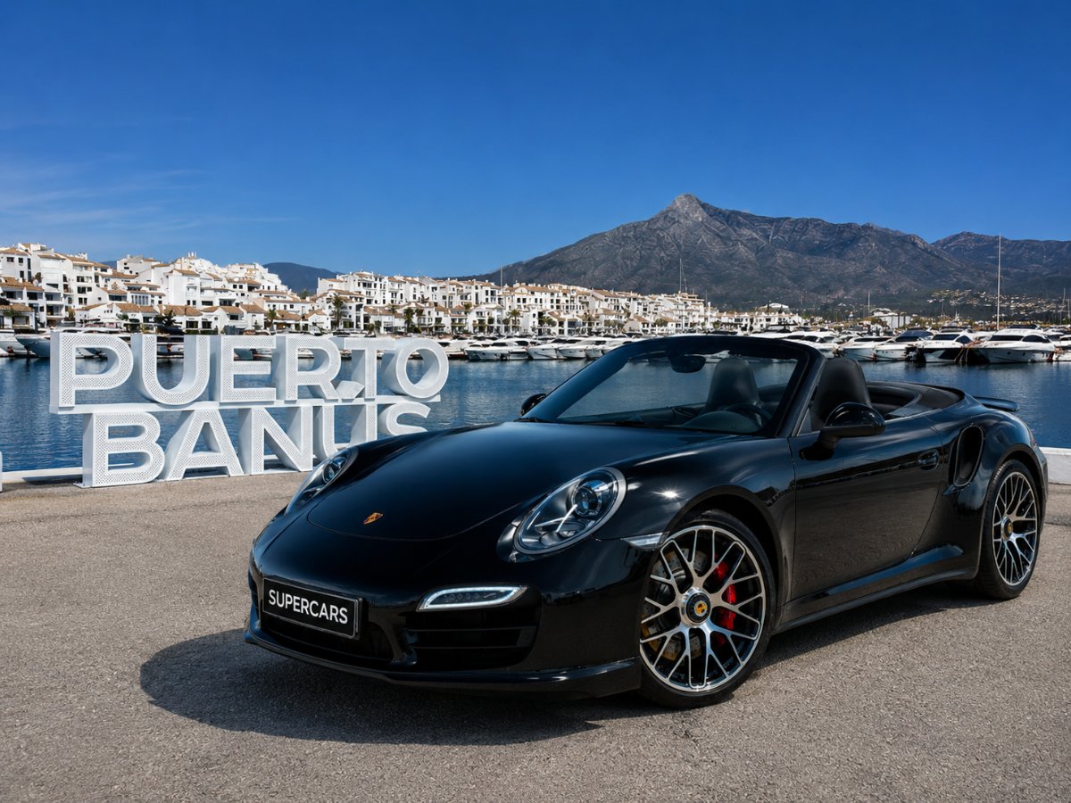 Porsche 911 Cabriolet for hire in Marbella